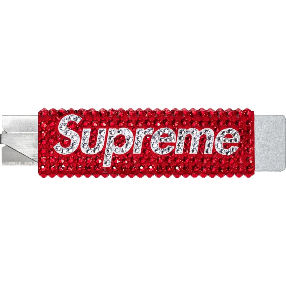 NEW SUPREME SWAROVSKI Crystal Red Box Cutter in BOX